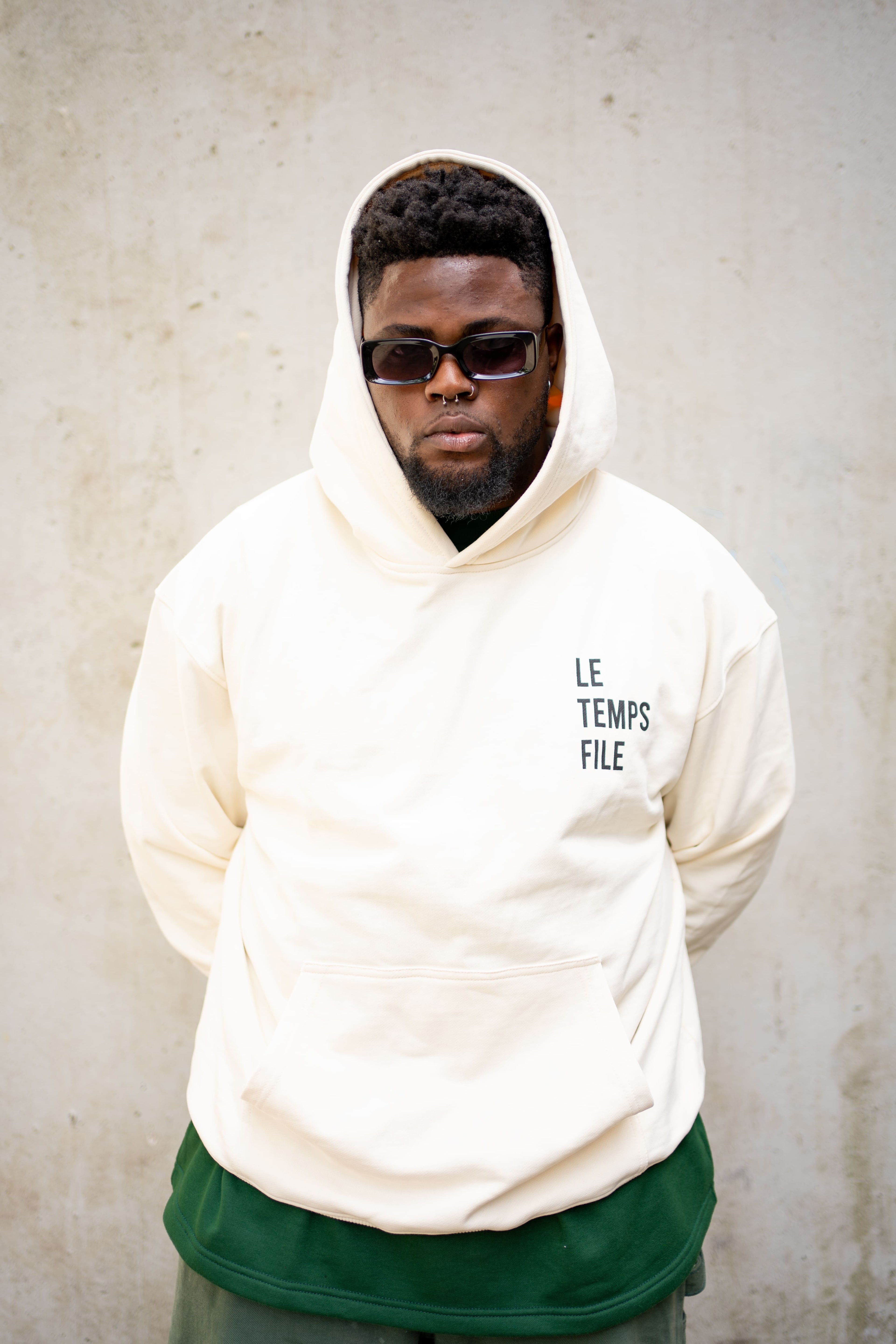 HOODIE CROWN OFF WHITE