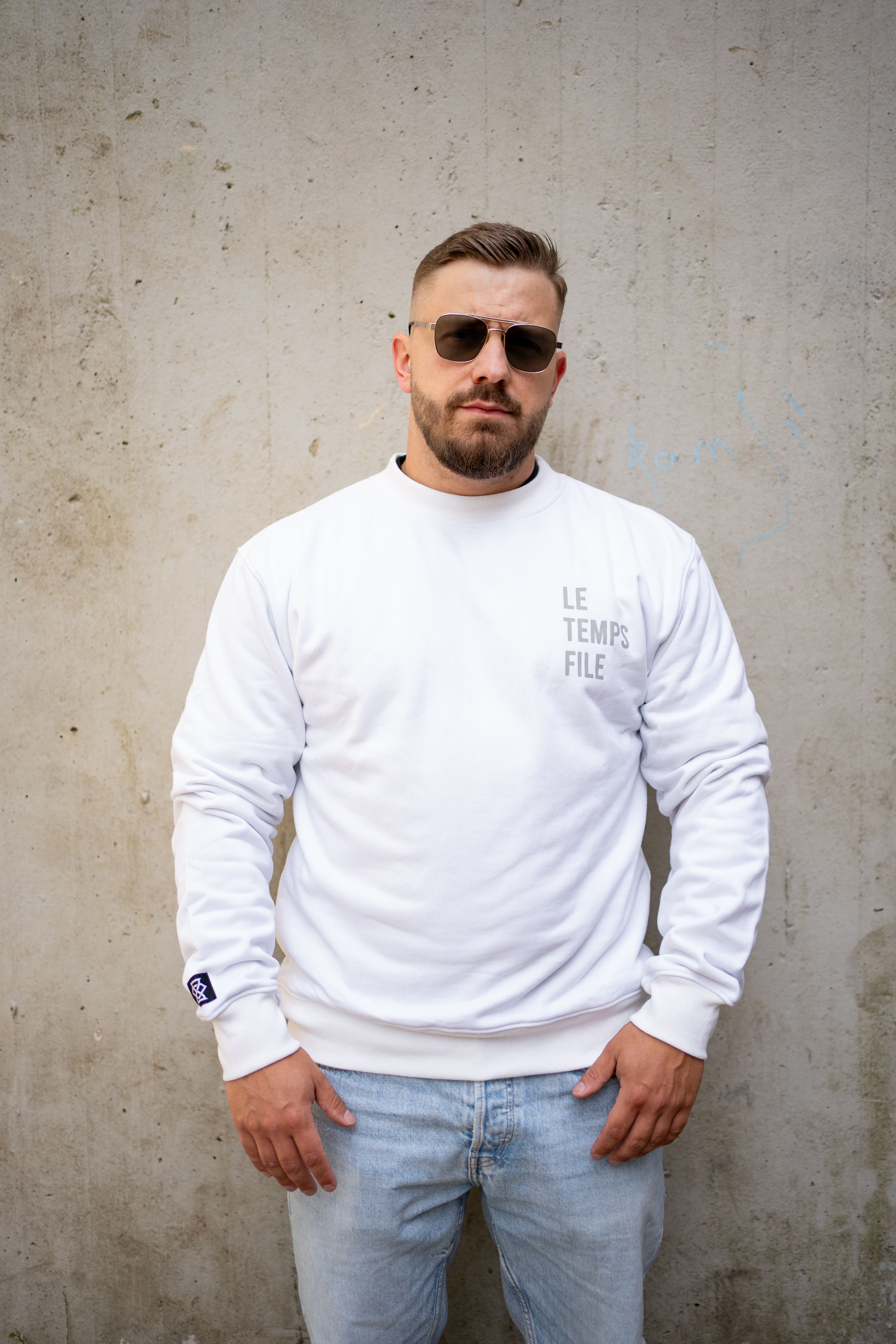 CREWNECK CROWN WHITE