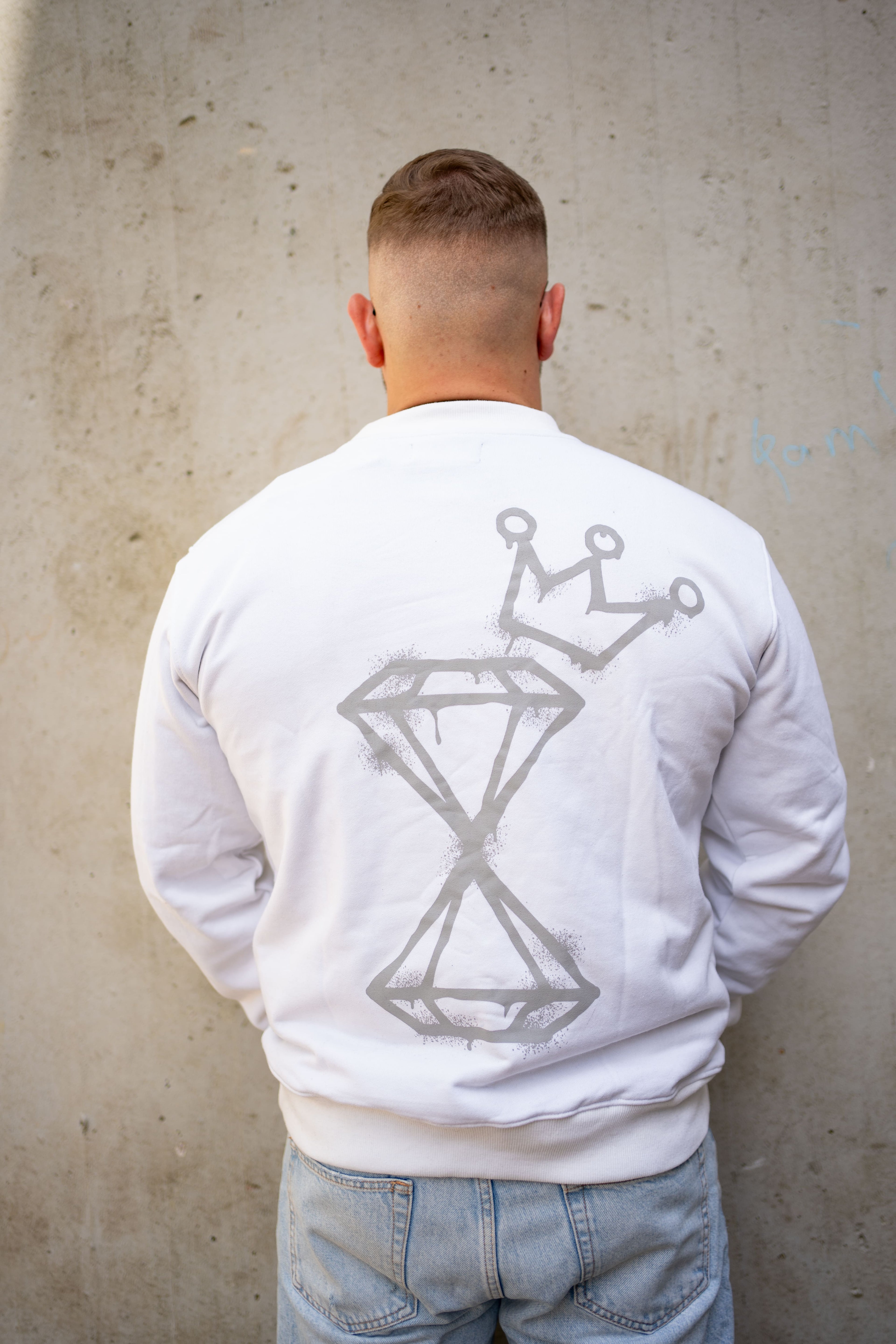 CREWNECK CROWN WHITE