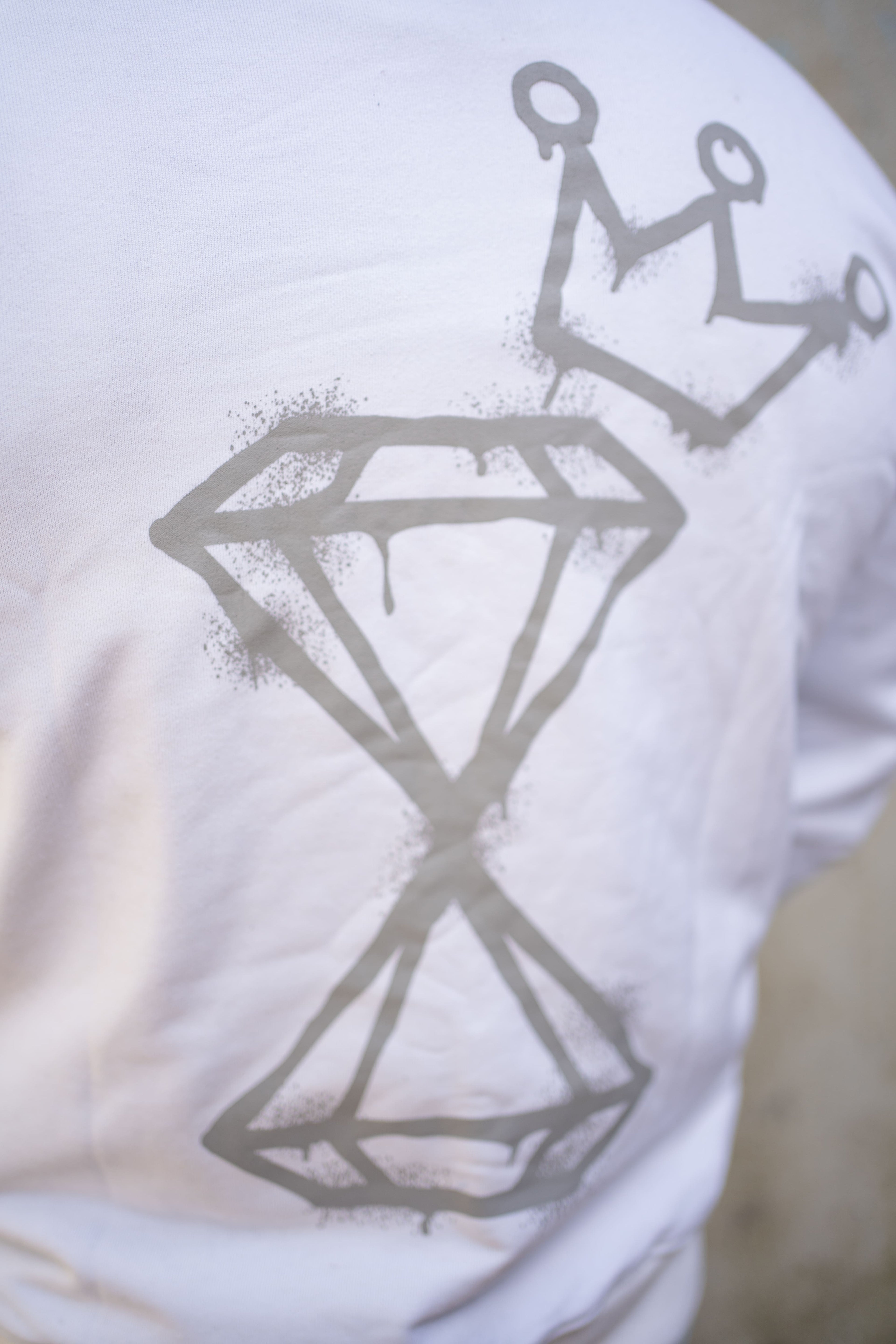CREWNECK CROWN WHITE