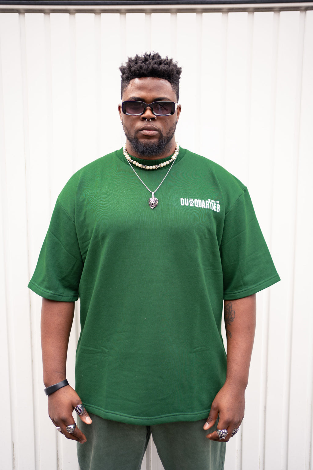 TEE LETTERZ FOREST GREEN