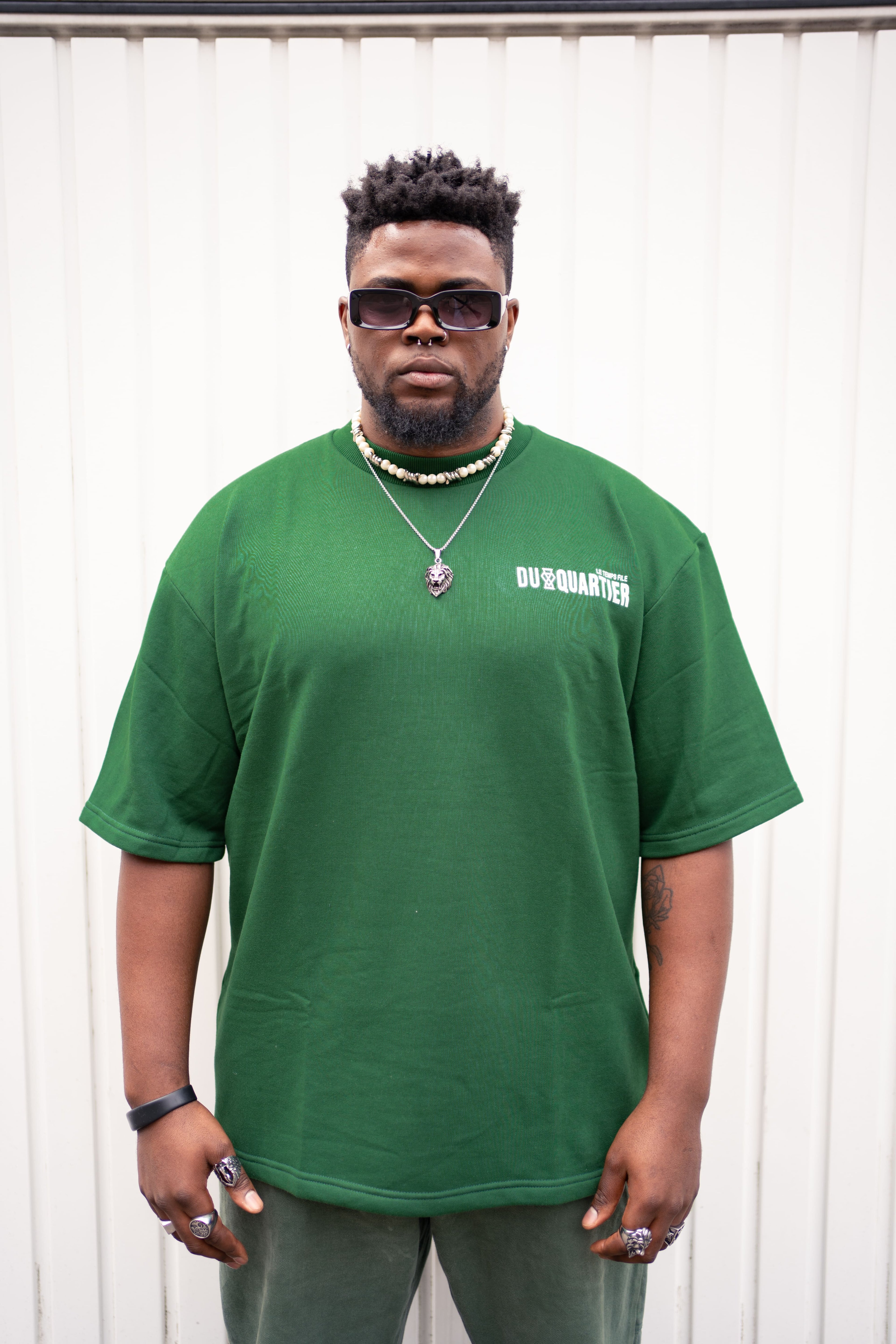 TEE LETTERZ FOREST GREEN