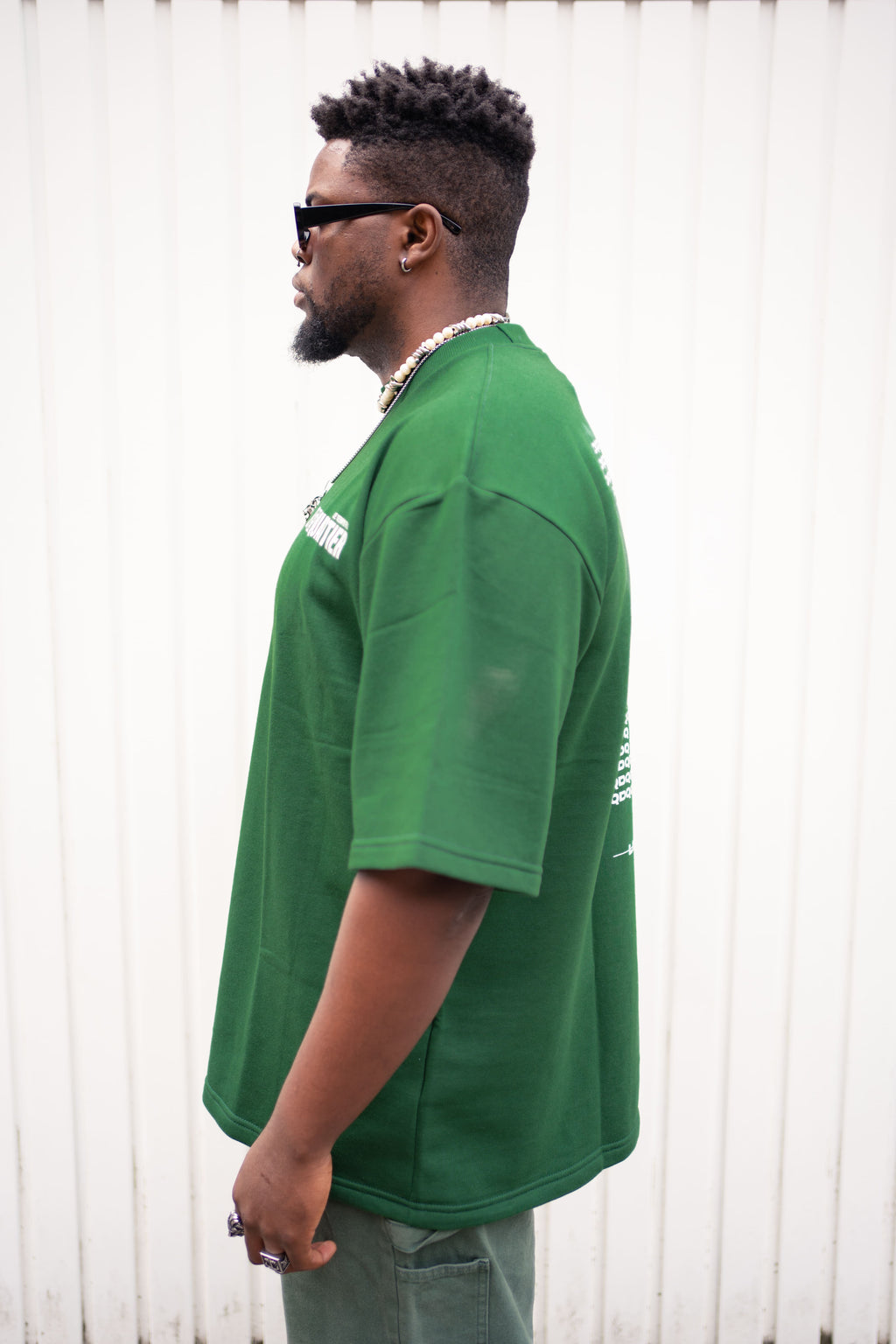 TEE LETTERZ FOREST GREEN