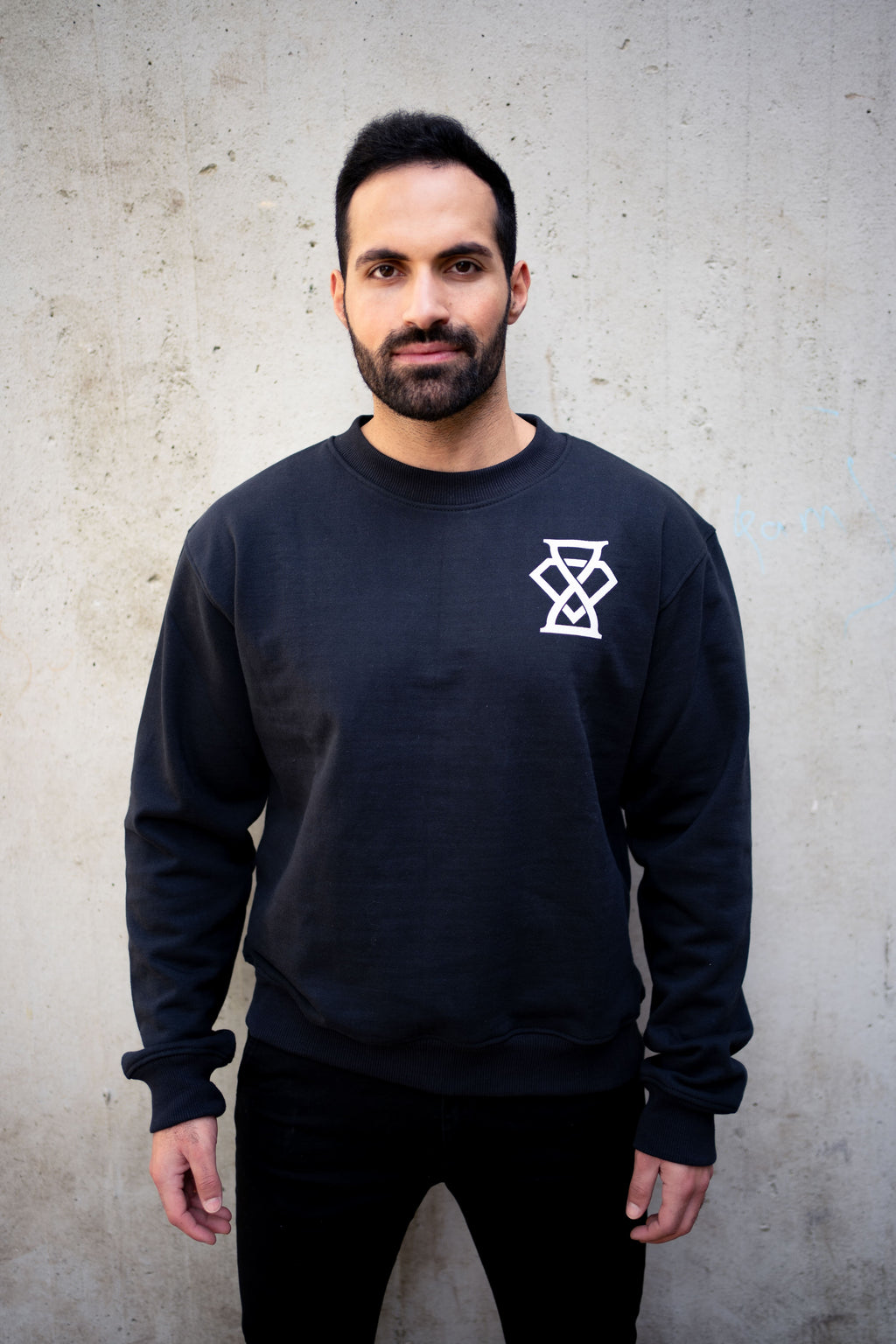 CREWNECK BLOCKZ BLACK