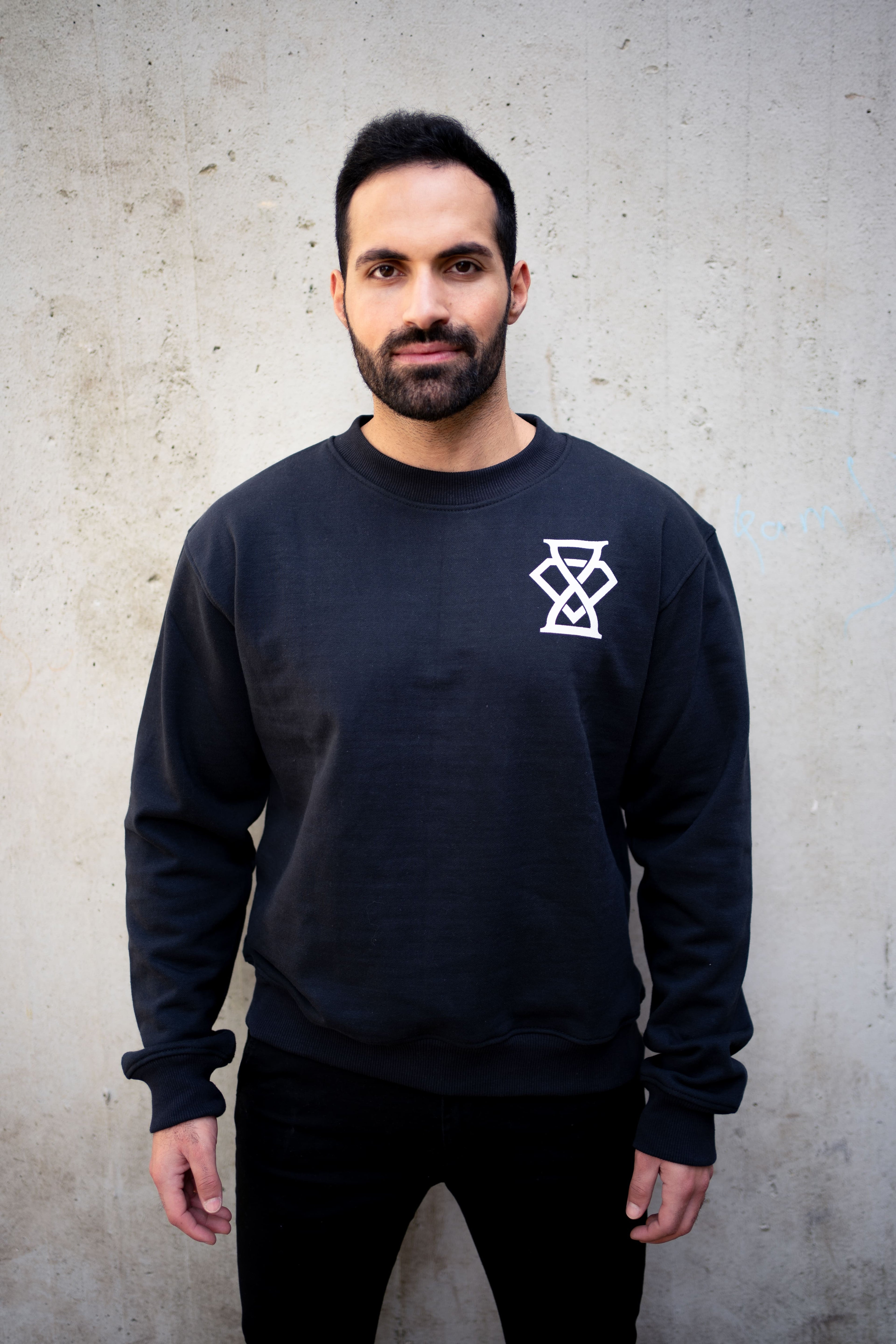 CREWNECK BLOCKZ BLACK