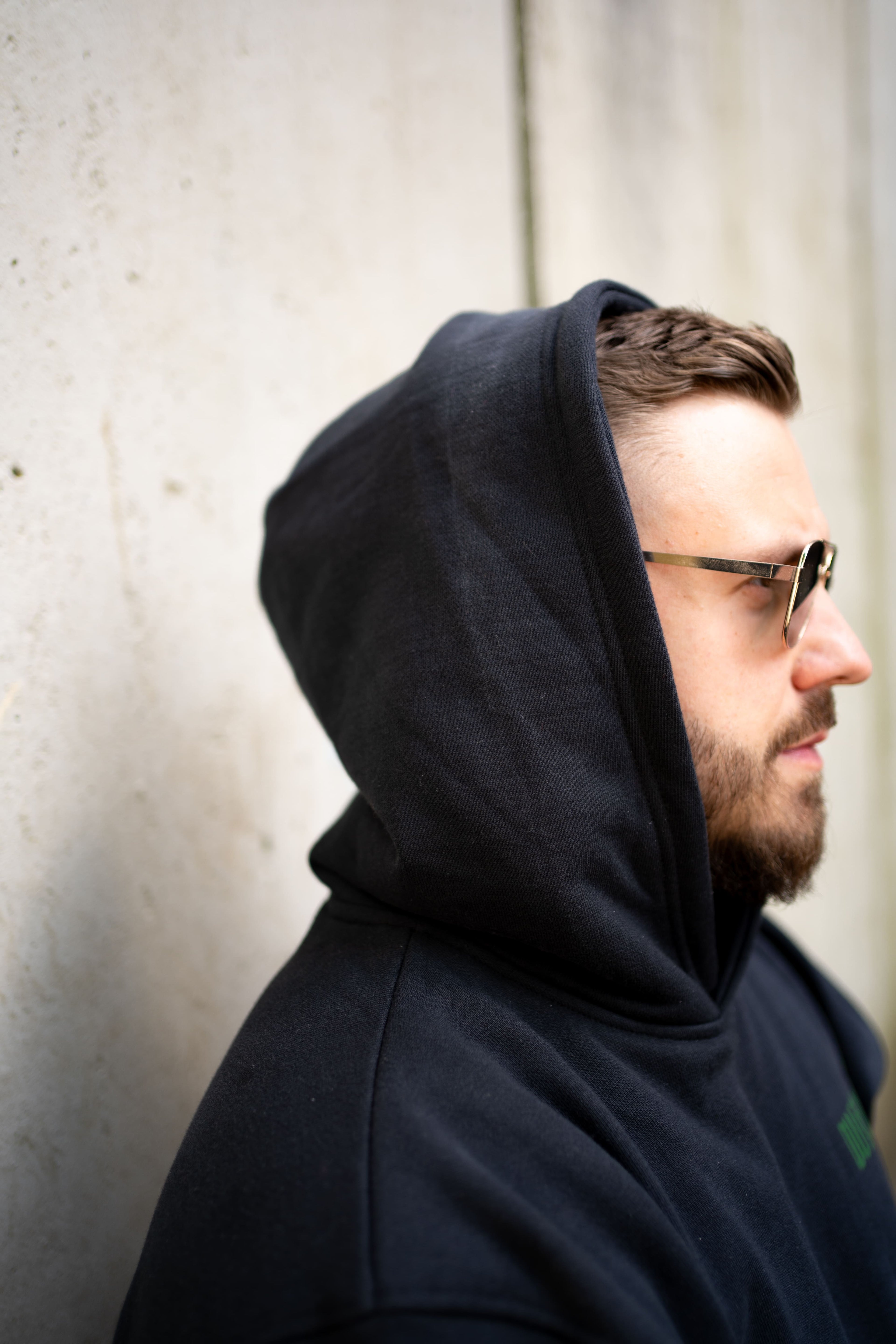 HOODIE LETTERZ BLACK